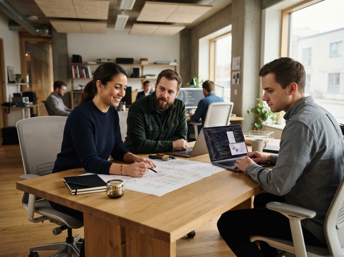 Prismatix Norge team som overvåker analysemodeller